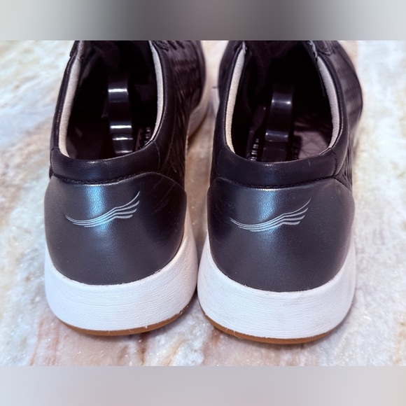 Women’s DANSKO Charlie black leather fashion sneakers- Size 40 - Picture 8 of 10